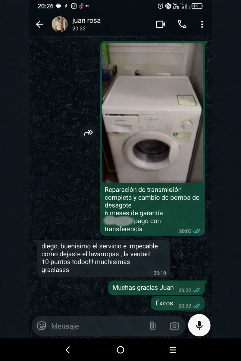 Testimonio real de cliente Juan Rosa - Fix Home Soluciones Córdoba